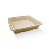 Natural Sugarcane Platter 10″ Square