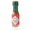Tabasco Sauce Mini Glass Bottle 3.7ml Close Up