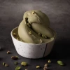 Pistachio Gelato made with pure pistachio butter