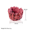 La Rose Noire Beetroot Waffle Basket Dimensions