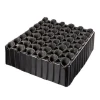 La Rose Black Charcoal Cones 8cm x 83 Per Pack