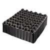 La Rose Black Charcoal Cones 8cm x 83 Per Pack