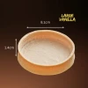 Vanilla Large Tart Shells Round 8.1cm 9 Pack