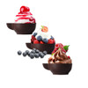 Dark Chocolate Espresso Cups Filled