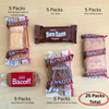 Arnotts & Lotus Biscoff Biscuit Portions Variety Pack Display