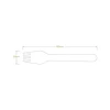 Bulk Wooden Forks Dimensions