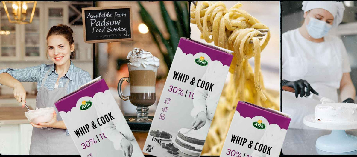 Discover Arla Pro Whip & Cook Cream at Padstow Foods