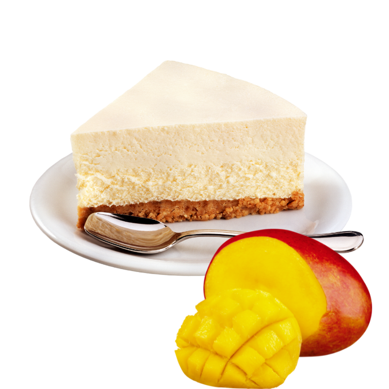 Round Mango Cheesecake 1kg - Padstow Food Service Distributors