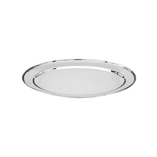 Stainless Steel Oval Platter 450mm Padstow Food Service Distributors