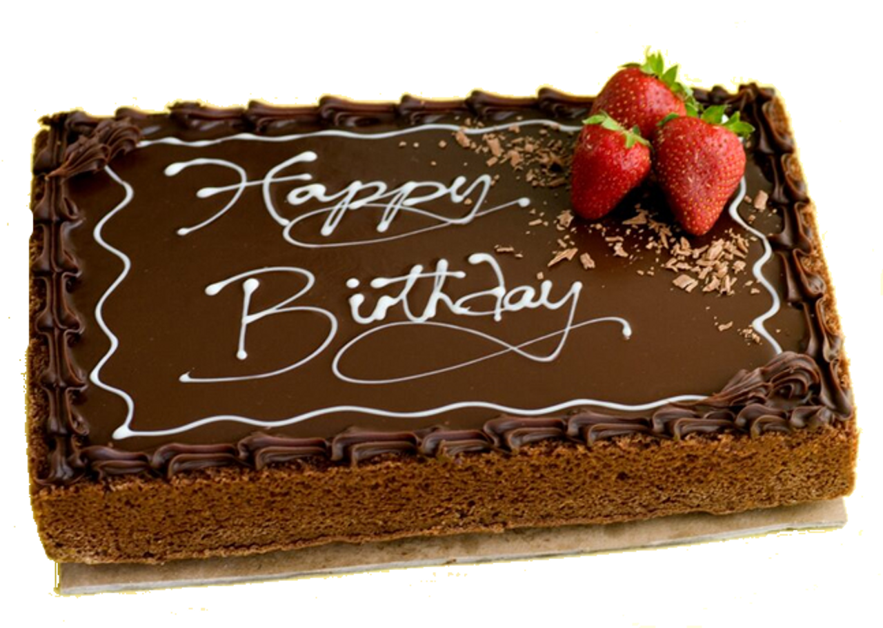 Happy Birthday Cake Png, Transparent Png - vhv