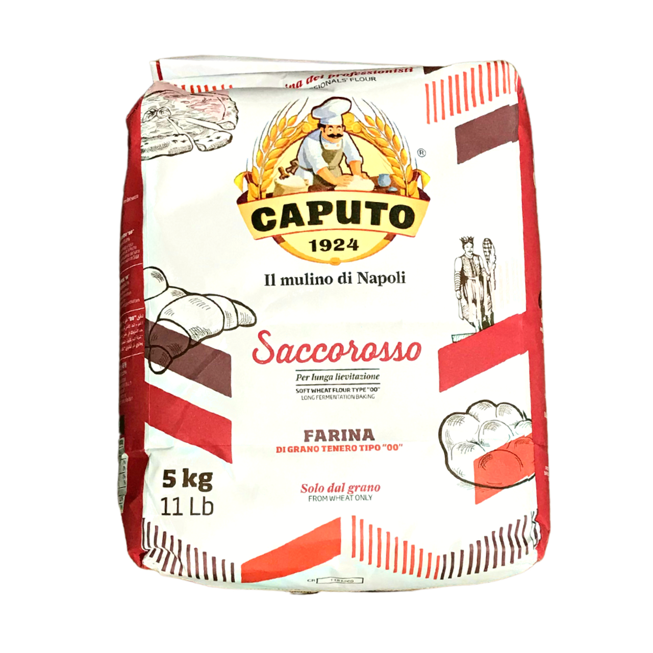 Caputo “00” Pizzeria Flour 5Kg (11 lbs)