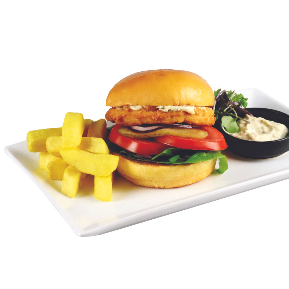 Snapper Burger Patties 30 x 110g Carton Padstow Food Service Distributors