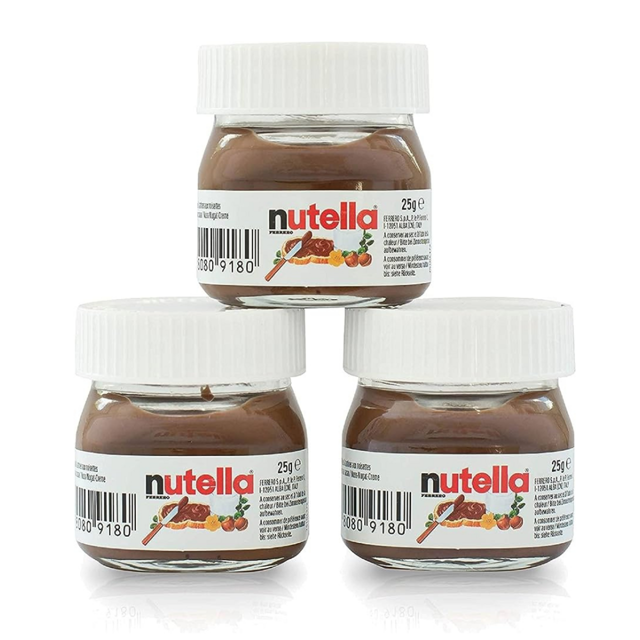 Mini Nutella 25 g is halal suitable