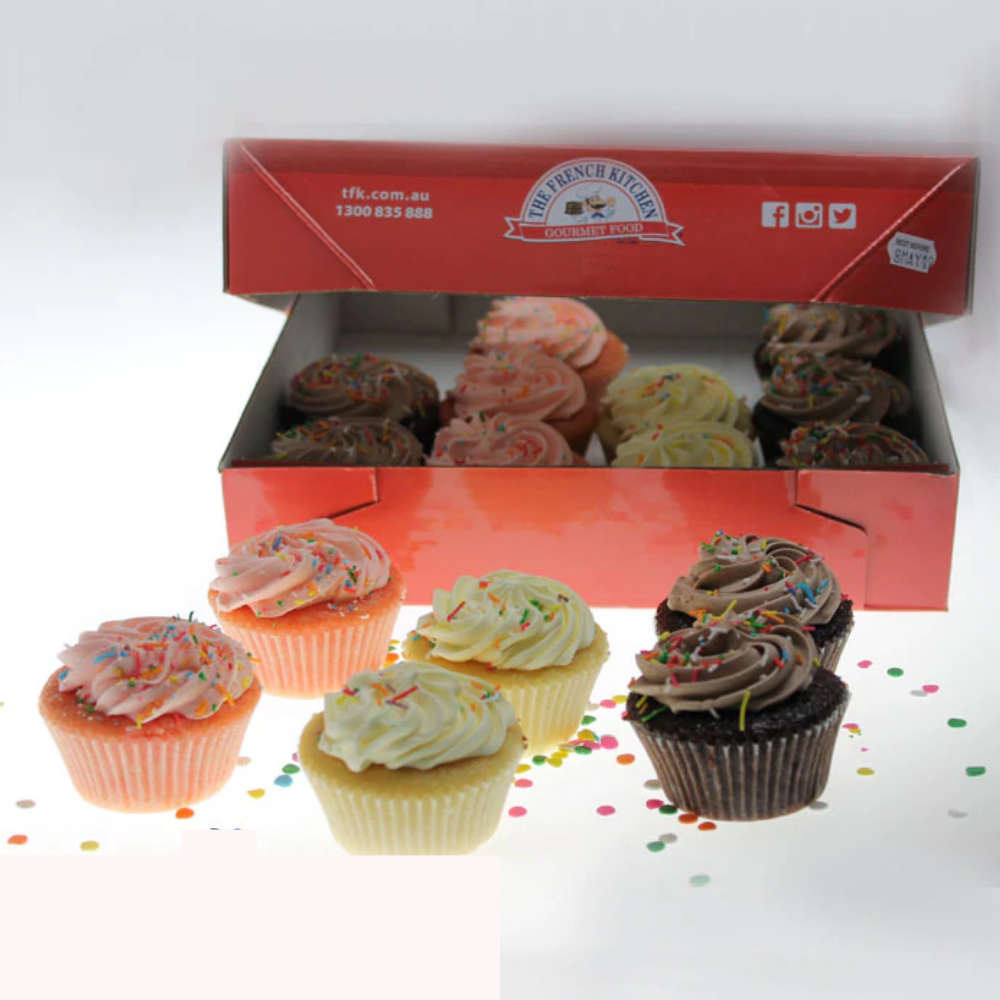 Cupcake Variety Mix 16 Pack Padstow Food Service Distributors