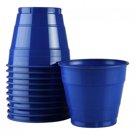 Plastic Cup Royal Blue 285ml 20 Pack Padstow Food Service Distributors