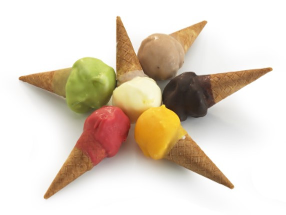 Mini Bambino Gelato Cones™ Refigerated Delivery Available