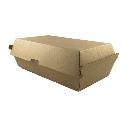 Cardboard Takeaway Snack Boxes 50 Pack Large Size