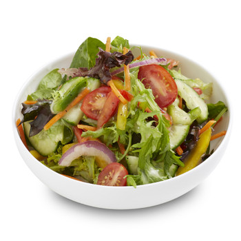 Fresh made garden salad