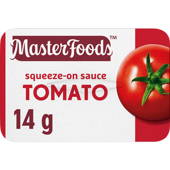 Tomato Sauce Sauce Squeezy Portions 14g