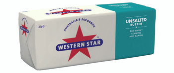 Western Star Unsalted Butter 1.5kg Old Package Design