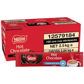 Nestle Hot Chocolate Portions 100 Carton
