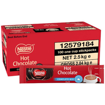 Nestle Hot Chocolate Portions 100 Carton