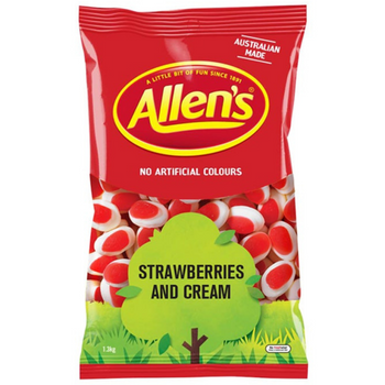 Allen's Strawberries & Cream 1.3kg