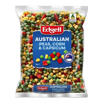 Edgell Australian Peas  Corn Capsicum 2kg