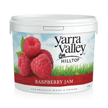 Yarra Valley Raspberry Jam 2.5kg Yarra Valley Hilltop foodservice product