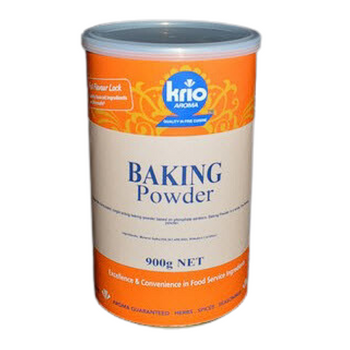 Krio Krush Baking Powder 900g Resealable Cannister