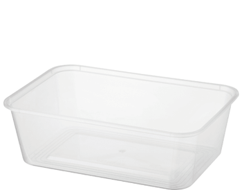Rectangle Containers 750ml x 50 available from Padstow Food Service