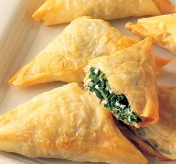 Spinach & Cheese Triangles