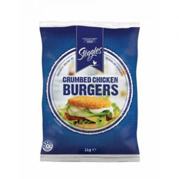 Steggles Crumbed Chicken Burgers 950g Packet