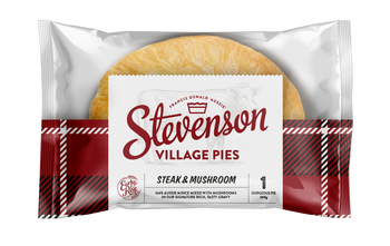 Stevenson's Village Steak & Mushroom Pies 