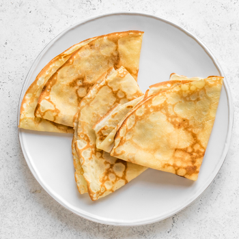 Patties Traditional Gluten Free French Crepes Plated