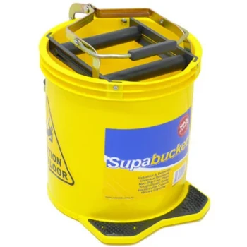 Mop Bucket 16 Litre Heavy Duty Yellow