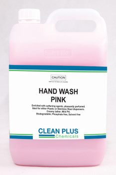 Hand Wash Pink 5 Litre Clean Plus commercial dishwashing product