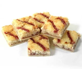 Coconut & Jam Slice 6Pk - Gluten Free