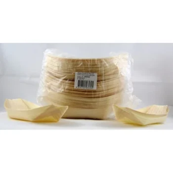 Pine Food Boats 25cm 50 Pack