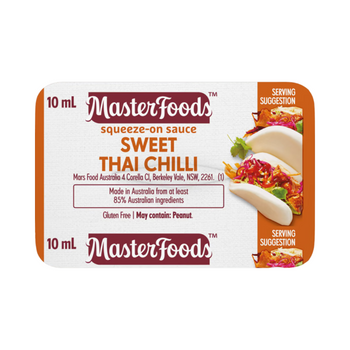 Thai Sweet Chilli Sauce Squeezy Portions 20 Pack