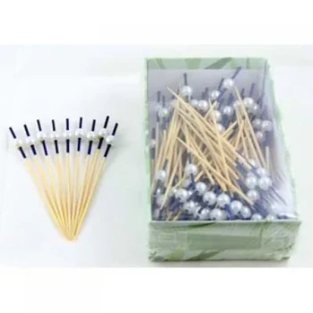 Pick With Pearl Marine 10cm x 100Pk
