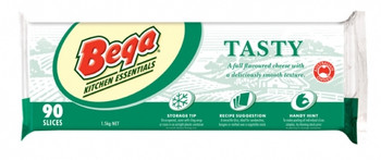 Bega Tasty Sliced Cheese 90 Pack