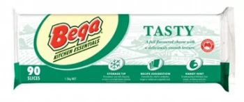 Bega Tasty Sliced Cheese 90 Pack