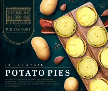 Cocktail Potato Pies 12 Pack