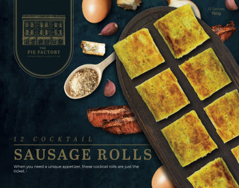 12 Cocktail Sausage Rolls
