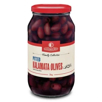 Olives Kalamata Pitted 2kg - Sandhurst