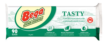Bega Tasty Sliced Cheese Carton 8 x 90Pk