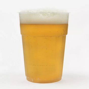 Romax 425ml Plastic Stadium Cups Filled