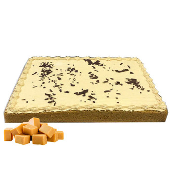 Catermate Salted Caramel Slab Cake Catermate Salted Caramel Slab Cake