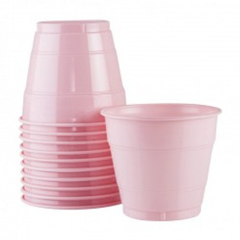 Cups Pink Plastic 285ml 20 Pk